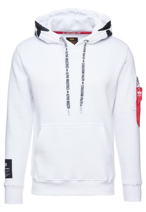 HOODY - Hoodie - white