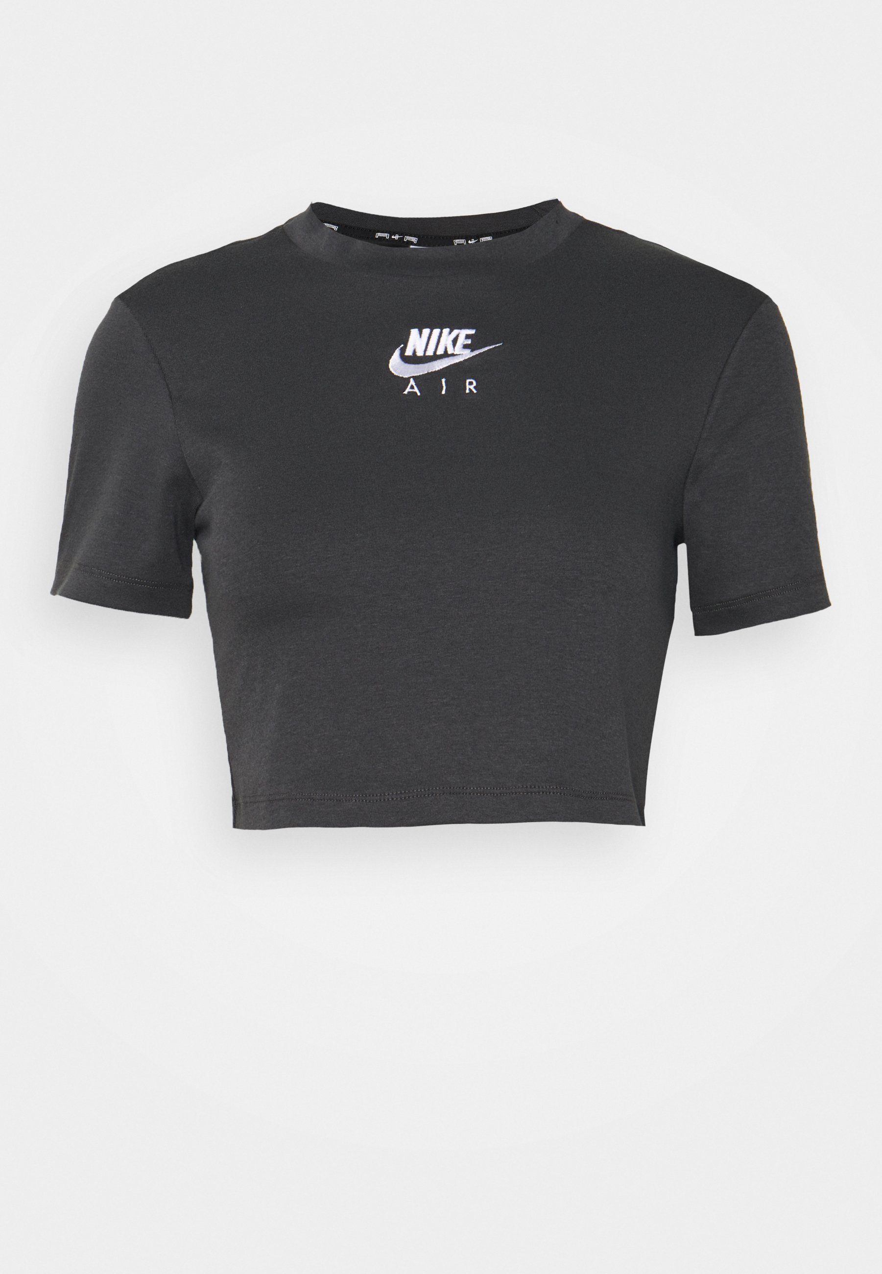 Nike Sportswear AIR CROP TOP - Camiseta estampada grey/gris Zalando.es