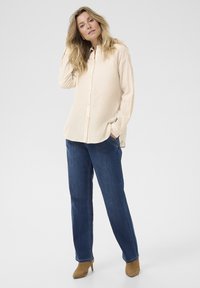Cream LUNA - Hemdbluse - ancient scroll