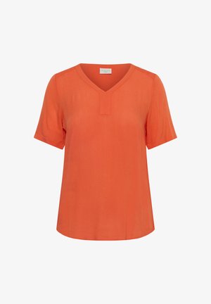 Kaffe Curve, KCAMI SHORT SLEEVE - Bluse - tigerlily