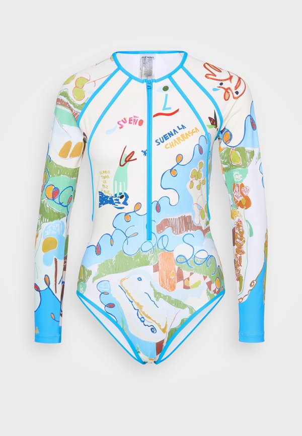 NADIA LONG SLEEVE ONE PIECE - Swimsuit - multi4