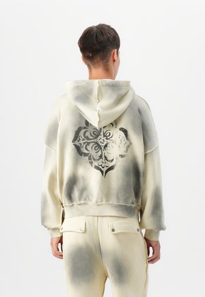 MOSAIC HOODIE UNISEX  - Sweatshirt - beige
