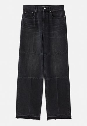 Helmut Lang CARPENTER  - Wide Leg - faded black