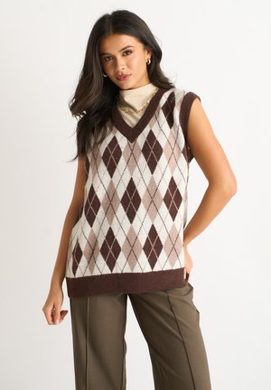 ARGYLE  - Jumper - chocolate