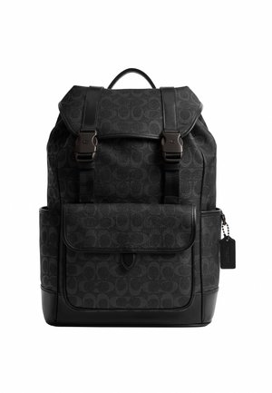 COACH LEAGUE FLAP IN SIGNATURE  - Reppu - black signature