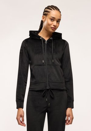 Terranova, FELPA TINTA UNITA - Felpa con zip - nero