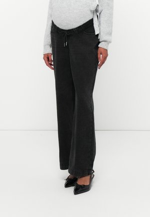 VALENCIA  - Jeans Relaxed Fit - black denim wash