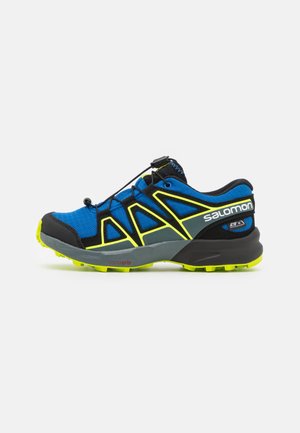 SPEEDCROSS WATERPROOF UNISEX - Chaussures de marche - nautical blue/black/acid lime