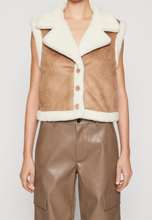 Veste sans manches - taupe