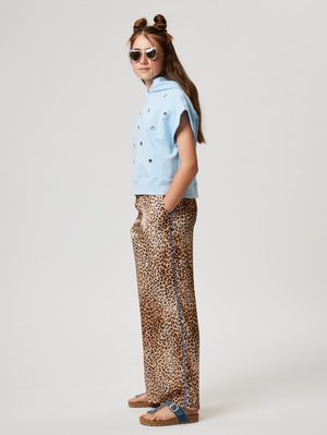 PANTA LUNGO FLUIDO - Trousers - maculato