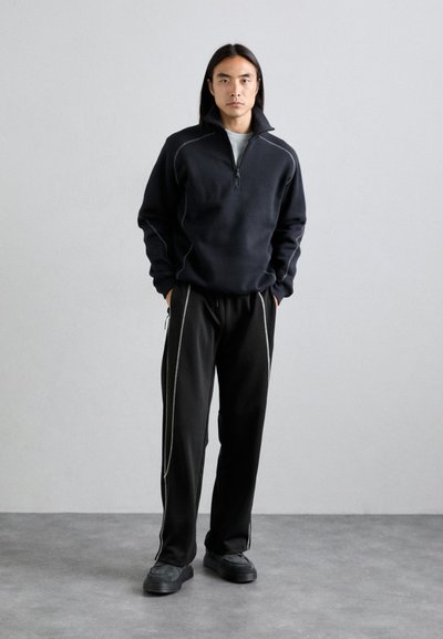 J.LINDEBERG CANTER QUARTER ZIP - Melegítőfelső - black