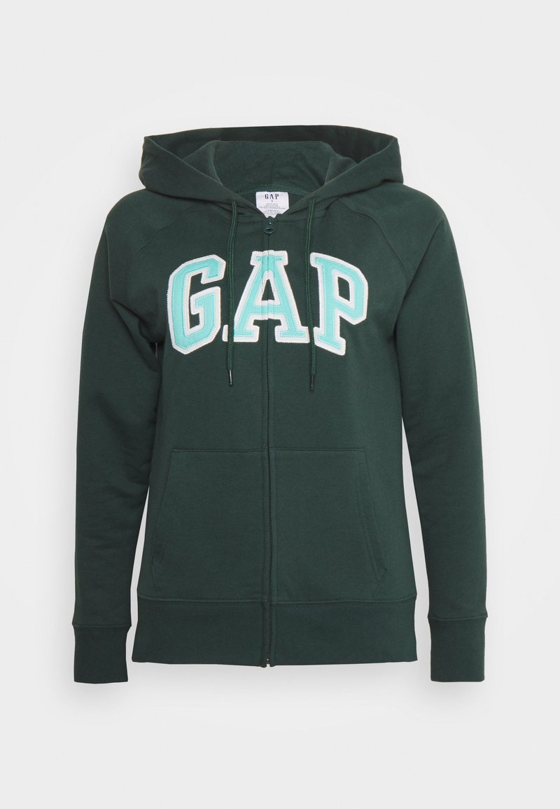 GAP Zip-up sweatshirt - campus green/green - Zalando.de