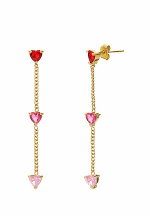 VINTAGE - Oorbellen - gold pink