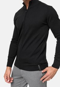 INDICODE JEANS Sweatjakke - black