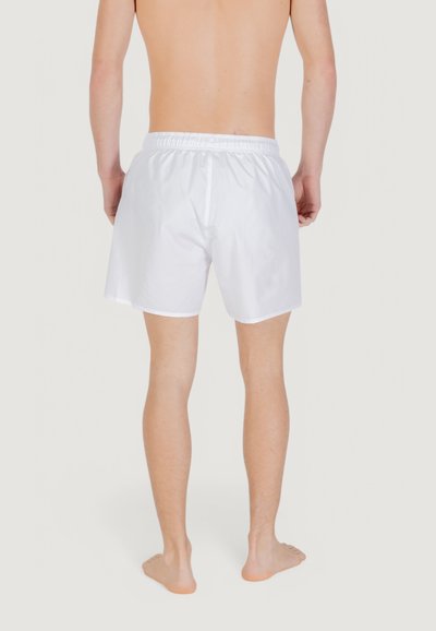 Emporio Armani EAGLE - Shorts da mare - white