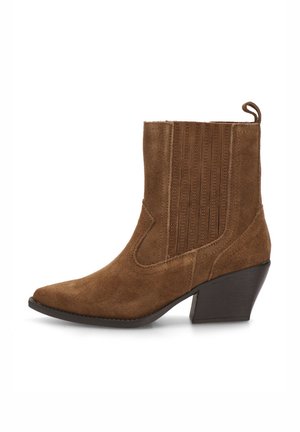 IDEAL - Botines camperos - camel