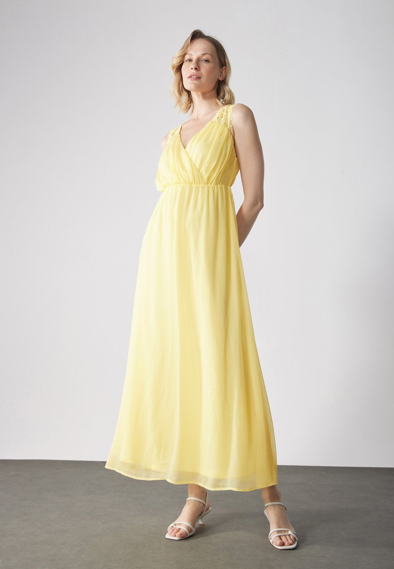 bridesmaid dresses springfield il Yellow Silk Satin Sheath V Neck Bridesmaid Dresses, Bridal Party Dress,  MBD304