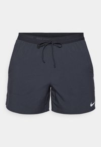 STRIDE - Korte sportsbukser - black/reflective silver