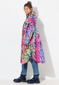 LAURASØN PRINTED FUNCTIONAL UNISEX HOODED RAIN - Parka - apricot