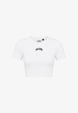 GCDS, T-SHIRT - T-shirt print - bianco
