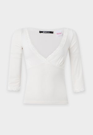 Gina Tricot, QUARTER SLEEVE - Πάνω μέρος πιτζάμας - gardenia