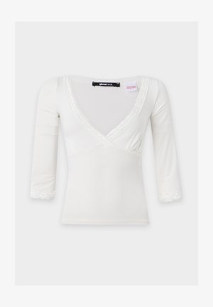 Gina Tricot, QUARTER SLEEVE - Pyjamashirt - gardenia