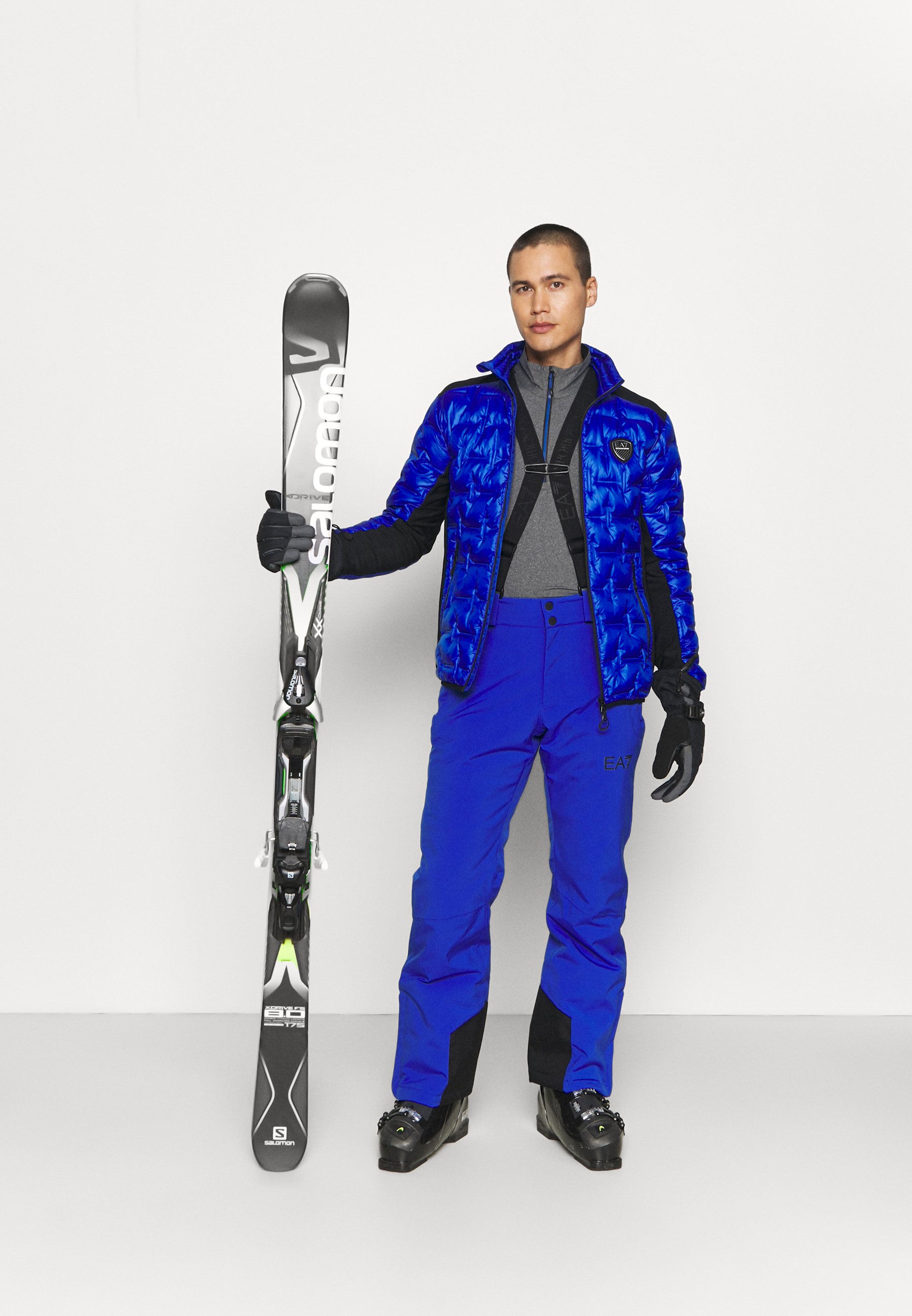 EA7 Emporio Armani Pantaloni da neve - new royal/blu - Zalando