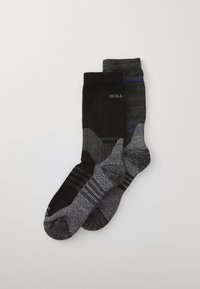 X ULTRA ACCESS QUARTER UNISEX 2 PACK - Sportske čarape - anthracite/black