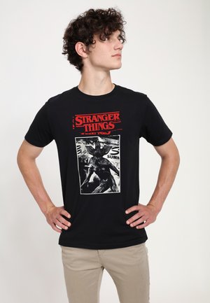 STRANGER THINGS ARTICLE CUT OUT - T-Shirt print - black