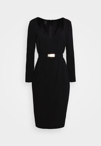 Pinko ANCHISE - Vestido Informal - Black Pink Orange/negro