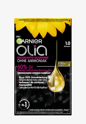 OLIA PERMANENT HAIR COLOR - Haarverf - black