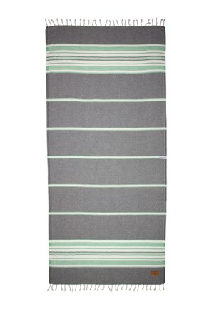 HAMAM SEA ME - Strandhanddoek - black/applegreen