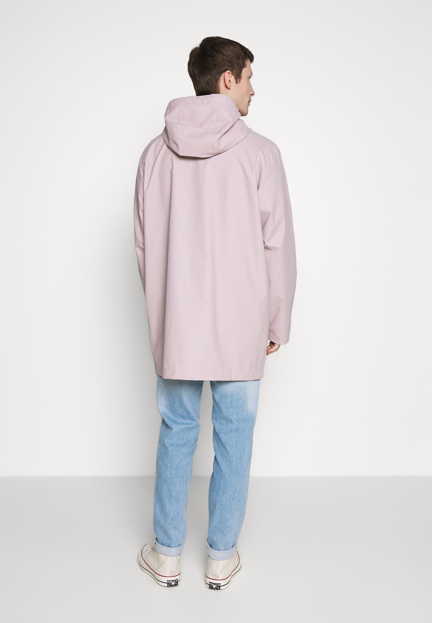 edc by Esprit RAIN COAT Regnjakke light pink Zalando.no PINK Rain jacket with logo Adidas Originals Regnjakker - Herreklær er billig