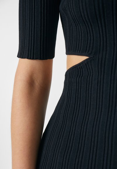Proenza Schouler White Label CUT OUT - Μπλουζάκι με στάμπα - black