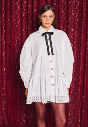 Sister Jane, ENDORA SHIRT DRESS - Риза рокля - white