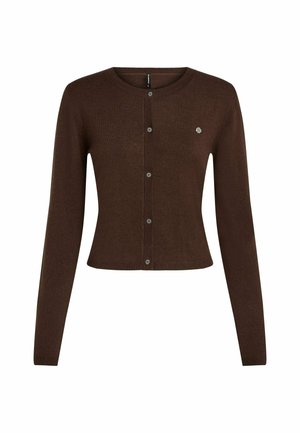 KARL LAGERFELD, KARL LAGERFELD LOUNGEWEAR TOP AUTOGRAPH - Gilet - chocolate torte