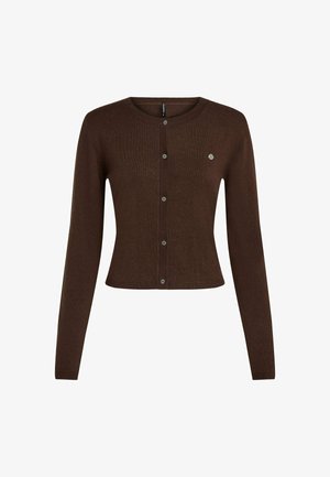 KARL LAGERFELD, KARL LAGERFELD LOUNGEWEAR TOP AUTOGRAPH - Gilet - chocolate torte