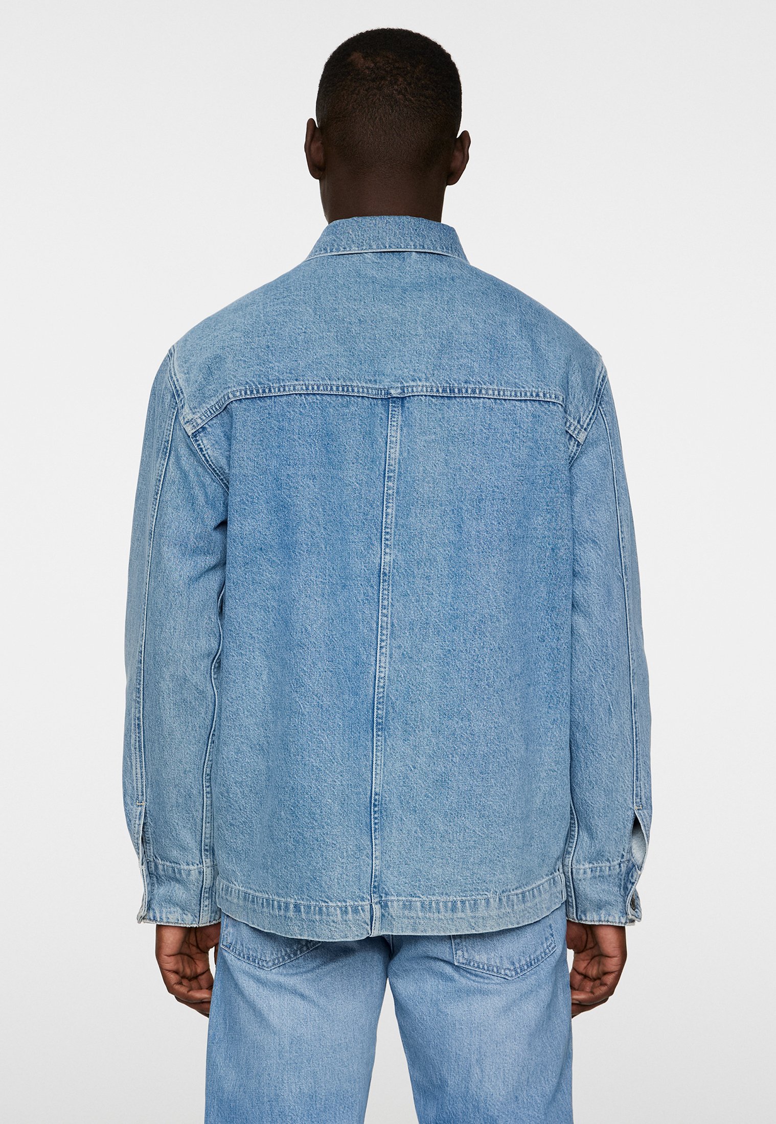 HT　blurhms Denim Jacket J.LINDEBERG HUNT - Denim jacket - light blue/blue denim - Zalando