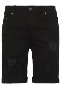 Denim Project Džinsa auduma šorti - black destroy