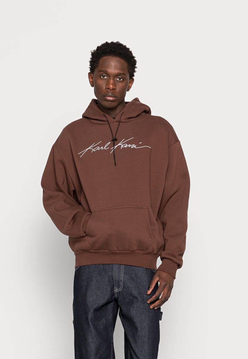 Herren Kapuzenpullover | Karl Kani AUTOGRAPH HOODIE UNISEX Kapuzenpullover brown/braun - PH17500 Herren Kapuzenpullover | Karl Kani AUTOGRAPH HOODIE UNISEX Kapuzenpullover brown/braun - PH17500