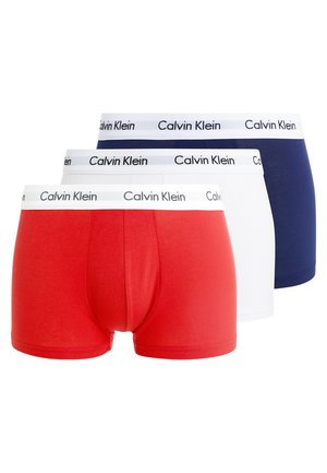 LOW RISE TRUNK 3 PACK - Boxerbriefs - white/red ginger