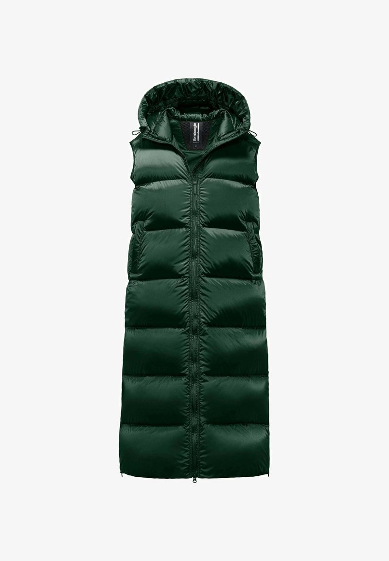 Bomboogie POLA-SMANICATO IN BRIGHT - Bodywarmer - deep forest green