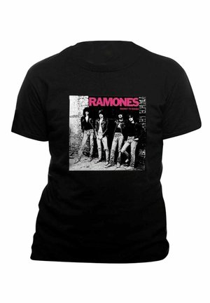 rockshirts RAMONES - ROCKET TO RUSSIA - Printtipaita - black