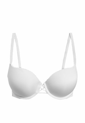 Next, MIMI TRIPLE BOOST MICROFIBRE PLUNGE BRA - Push-up podprsenka - white