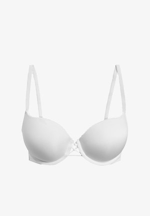 Next, MIMI TRIPLE BOOST MICROFIBRE PLUNGE BRA - Push-up podprsenka - white
