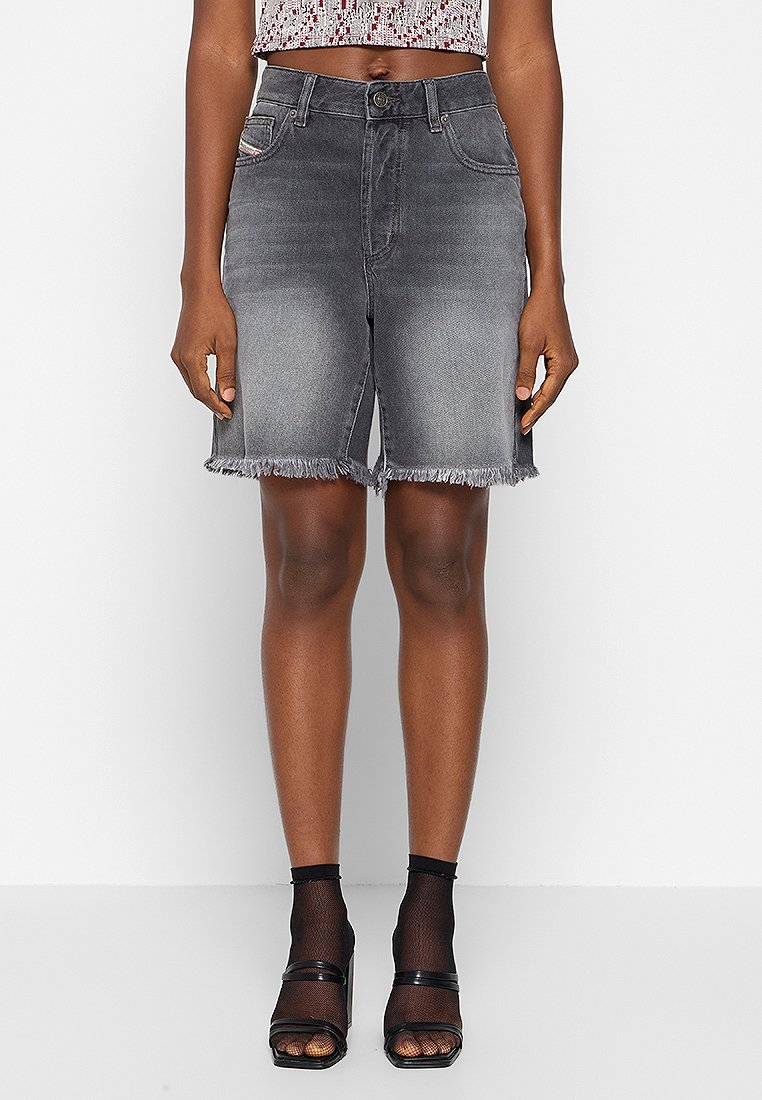 Diesel Jeansshort donkergrijs