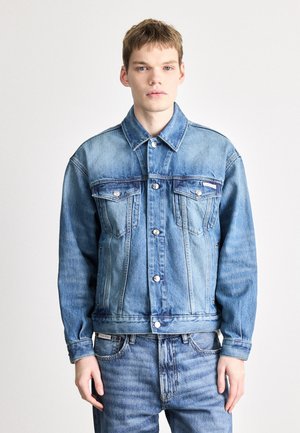 90S TRUCKER - Jeansjacke - indigo citrine