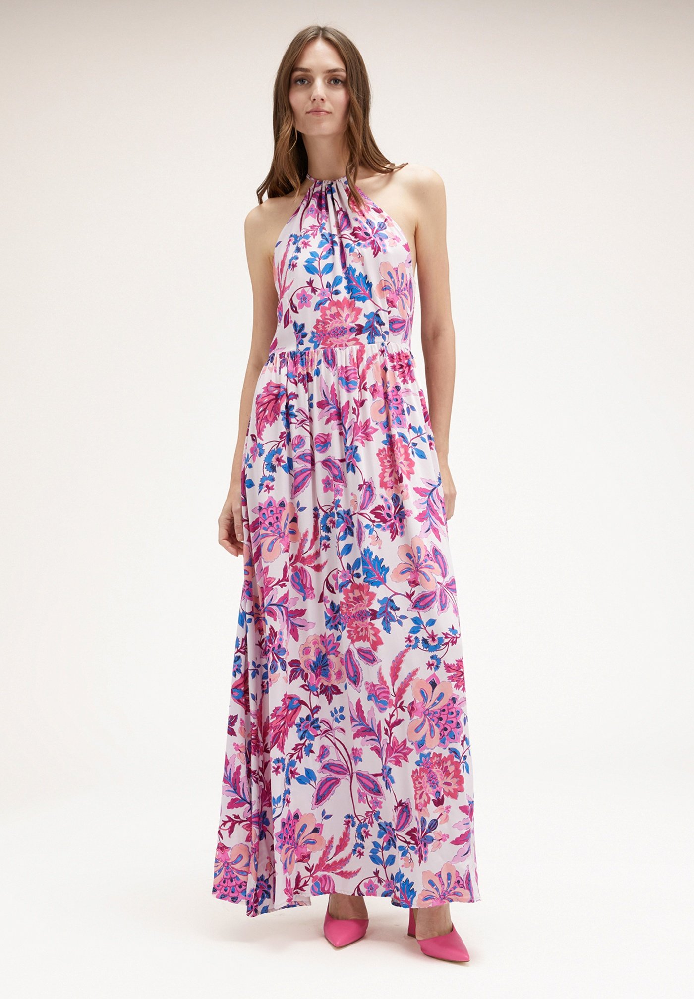 Abito Lungo Vestito Fucsia Imperial Abiti Eleganti Imperial