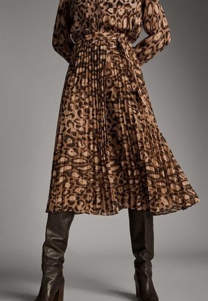 A-line skirt - brown