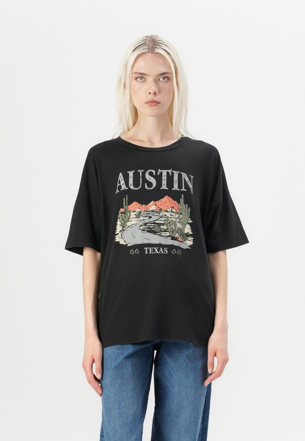 NMIDA AMARILLO - Print T-shirt